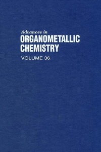 Abbildung von: Advances in Organometallic Chemistry - Academic Press