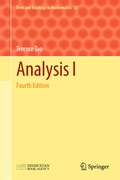 Cover: Analysis I - Springer