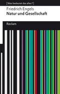 Cover: Natur und Gesellschaft - Reclam