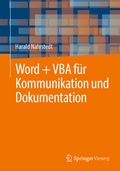 Abbildung von: Word + VBA für Kommunikation und Dokumentation - Springer Vieweg