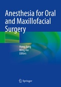 Cover: Anesthesia for Oral and Maxillofacial Surgery - Springer