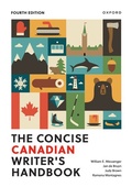Cover: The Concise Canadian Writer's Handbook - Oxford University Press, Canada