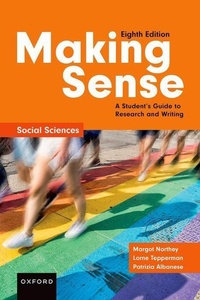 Enlarge image Cover: Making Sense in the Social Sciences - Oxford University Press, Canada