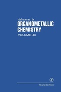 Cover: Advances in Organometallic Chemistry - Academic Press
