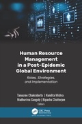 Cover: Human Resource Management in a Post-Epidemic Global Environment - Apple Academic Press Inc.