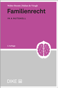 Cover: Familienrecht - Dike Verlag Z&uuml;rich