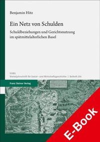 Enlarge image Cover: Ein Netz von Schulden - Franz Steiner Verlag