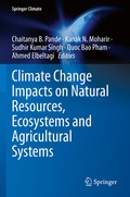 Cover: Climate Change Impacts on Natural Resources, Ecosystems and Agricultural Systems - Springer