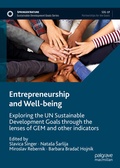 Cover: Entrepreneurship and Well-being - Palgrave Macmillan