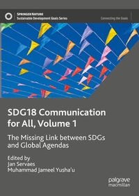 Enlarge image Cover: SDG18 Communication for All, Volume 1 - Palgrave Macmillan