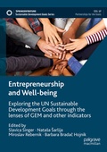 Cover: Entrepreneurship and Well-being - Palgrave Macmillan