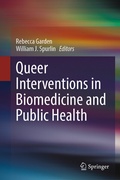 Cover: Queer Interventions in Biomedicine and Public Health - Springer