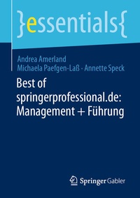 Abbildung von: Best of springerprofessional.de: Management + Führung - Springer Gabler