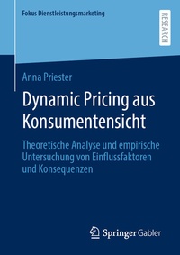 Abbildung von: Dynamic Pricing aus Konsumentensicht - Springer Gabler