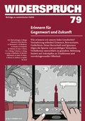 Cover: Widerspruch 79 - Rotpunktverlag