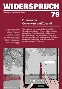 Enlarge image Cover: Widerspruch 79 - Rotpunktverlag
