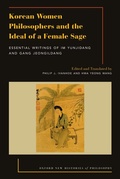 Cover: Korean Women Philosophers and the Ideal of a Female Sage - Oxford University Press Inc