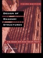 Cover: Design of Masonry Structures - CRC Press
