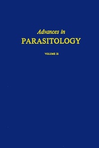 Enlarge image Cover: Advances in Parasitology - Academic Press