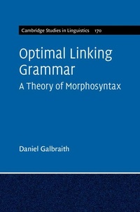 Abbildung von: Optimal Linking Grammar: Volume 170 - Cambridge University Press
