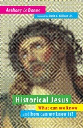 Cover: Historical Jesus - Wm B Eerdmans Publishing Co