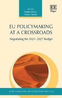 Enlarge image Cover: EU Policymaking at a Crossroads - Edward Elgar Publishing
