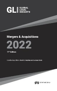 Abbildung von: Global Legal Insights - Mergers & Acquisitions 2022 - Global Legal Group Ltd