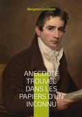 Cover: Anecdote trouv&eacute;e dans les papiers d'un inconnu - BoD - Books on Demand