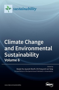Enlarge image Cover: Climate Change and Environmental Sustainability - MDPI AG
