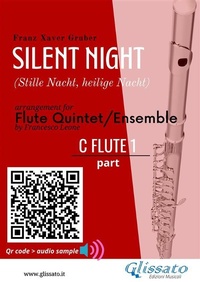 Abbildung von: Flute 1 part of "Silent Night" for Flute Quintet/Ensemble - Glissato Edizioni Musicali