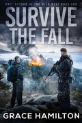 Cover: Survive the Fall (EMP: Return of the Wild West, #1) - Relay Publishing