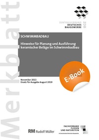 Abbildung von: Merkblatt Schwimmbadbau (PDF) 2022-11 - Rudolf Müller Verlag