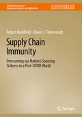 Cover: Supply Chain Immunity - Springer