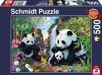 Abbildung von: Pandafamilie am Wasserfall - Schmidt Spiele GmbH