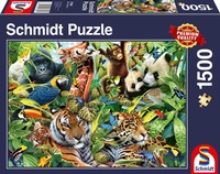 Abbildung von: Kunterbunte Tierwelt - Schmidt Spiele GmbH