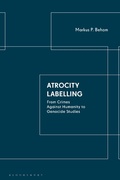 Cover: Atrocity Labelling - I.B. Tauris & Co. Ltd.