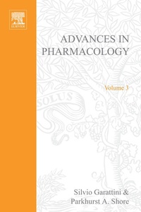Enlarge image Cover: Advances in Pharmacology - Academic Press
