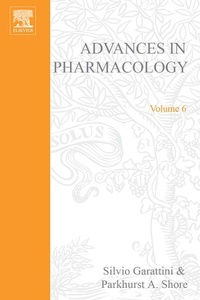 Enlarge image Cover: Advances in Pharmacology - Academic Press