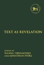 Cover: Text as Revelation - T.& T.Clark Ltd