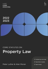 Bild: Core Statutes on Property Law 2022-23 - Hart Publishing
