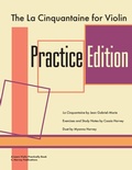 Cover: The La Cinquantaine for Violin Practice Edition - C. Harvey Publications
