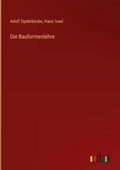 Cover: Die Bauformenlehre - Outlook Verlag