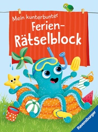 Abbildung von: Mein kunterbunter Ferien-Rätselblock - Ravensburger