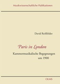 Cover: Paris in London - Georg Olms Verlag