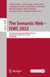 Enlarge image Cover: The Semantic Web - ISWC 2022 - Springer