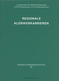Cover: Regionale Klerikerkarrieren - Habelt, R