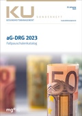 Cover: aG-DRG Fallpauschalenkatalog 2023 - mgo fachverlage