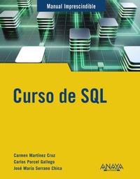 Enlarge image Cover: Curso de SQL - Anaya Multimedia