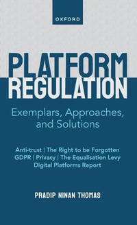 Enlarge image Cover: Platform Regulation - Oxford University Press