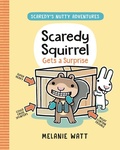 Cover: Scaredy Squirrel Gets a Surprise - Random House Graphic